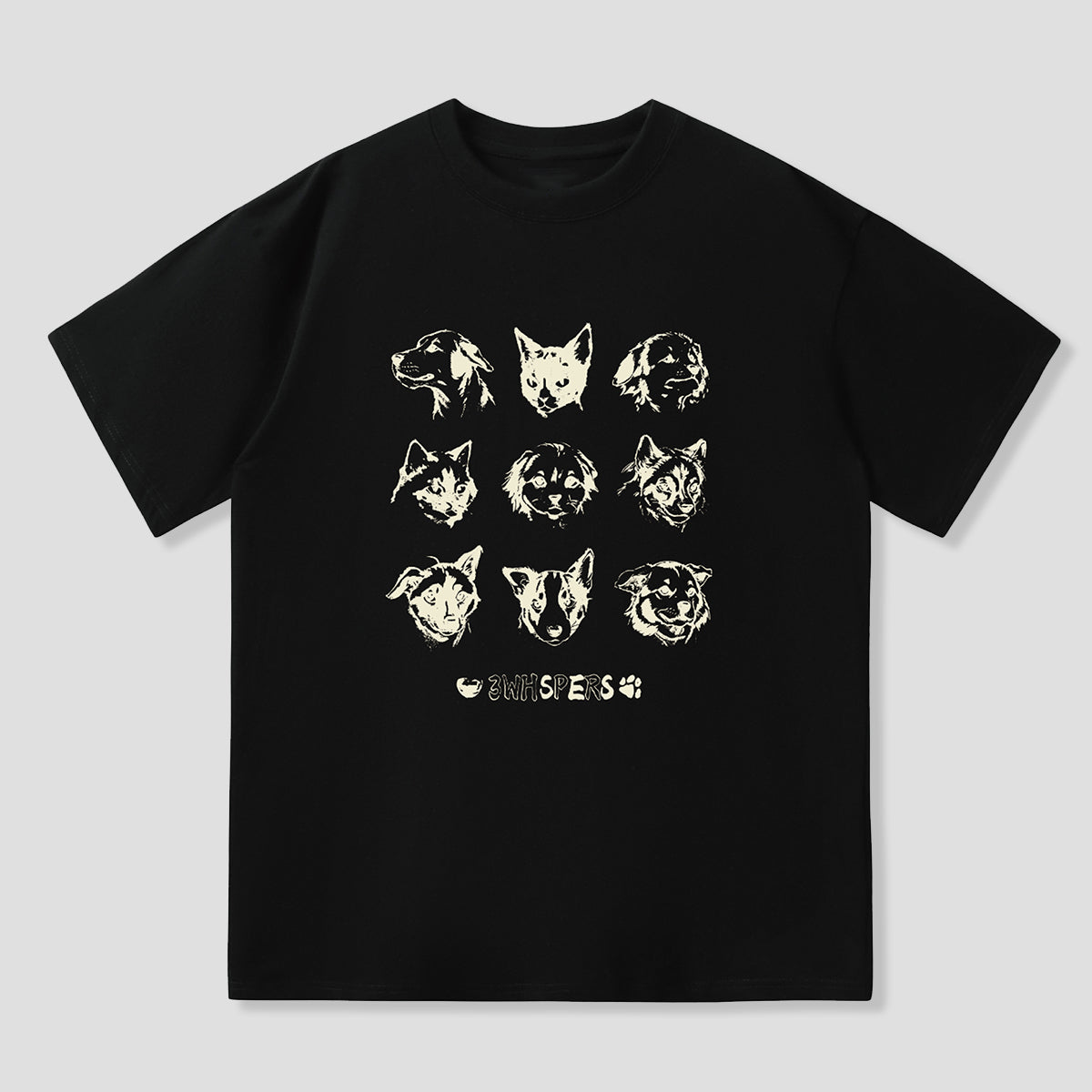 NEKO & INU｜クールフェイスTシャツ