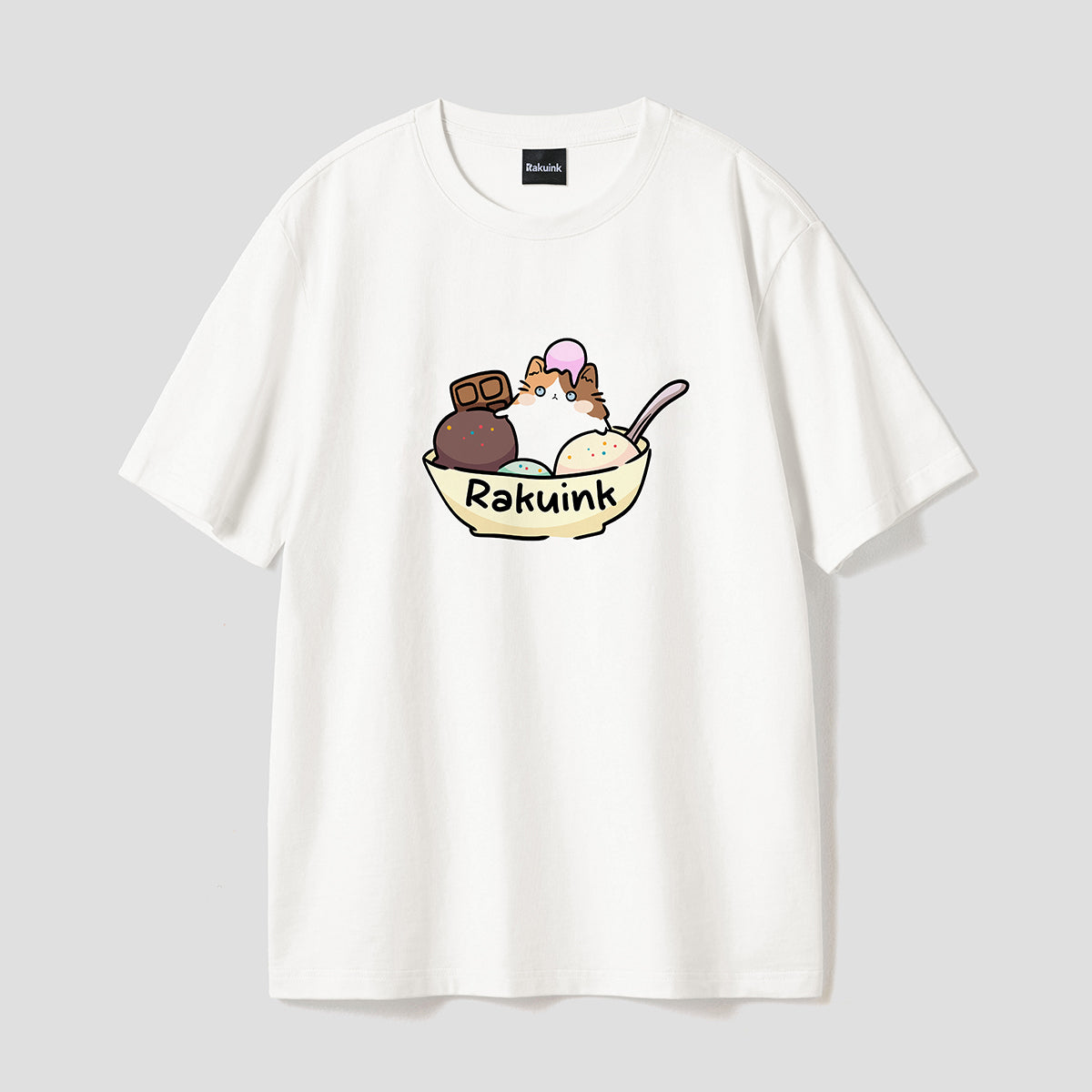 グルメキャット｜アイスキャットTシャツ