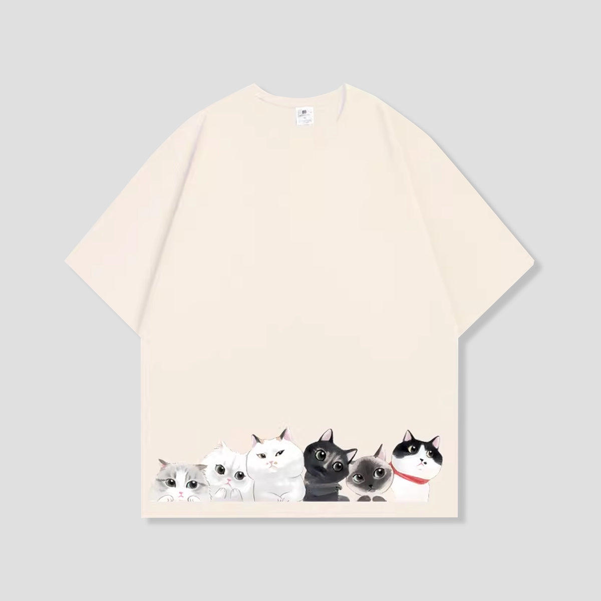 ボトムラインキャット グラフィックTシャツ