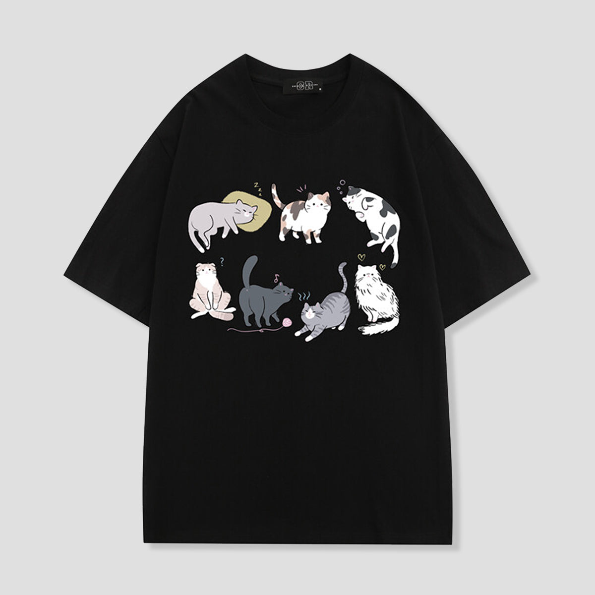 ネコパレードTシャツ
