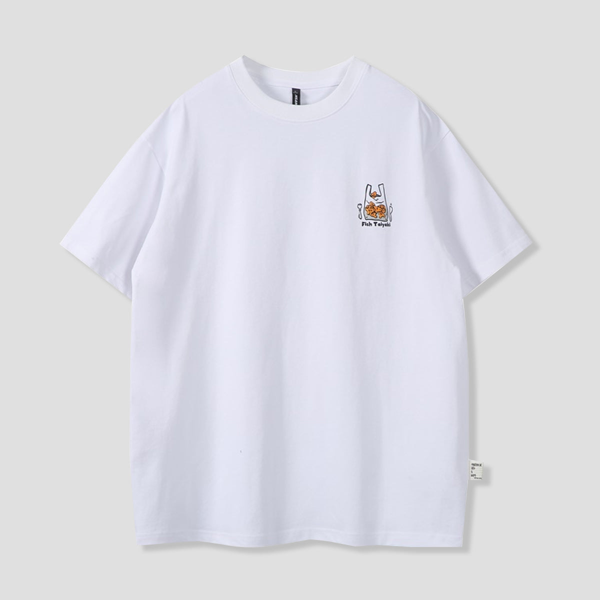 袋いっぱいのフィッシュタイヤキTシャツ
