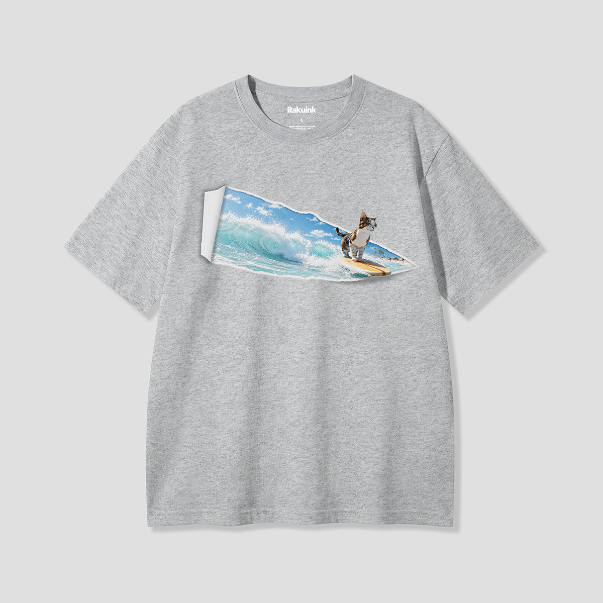 【予約】ウェーブライドキャット グラフィックTシャツ