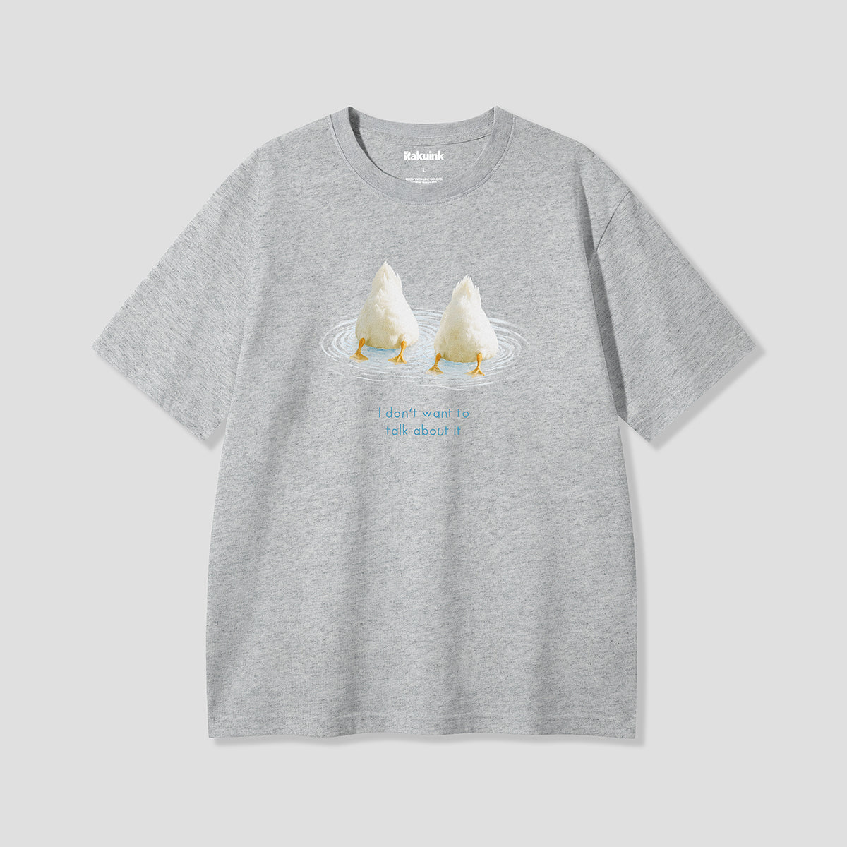 【予約】会話拒否アヒル グラフィックTシャツ