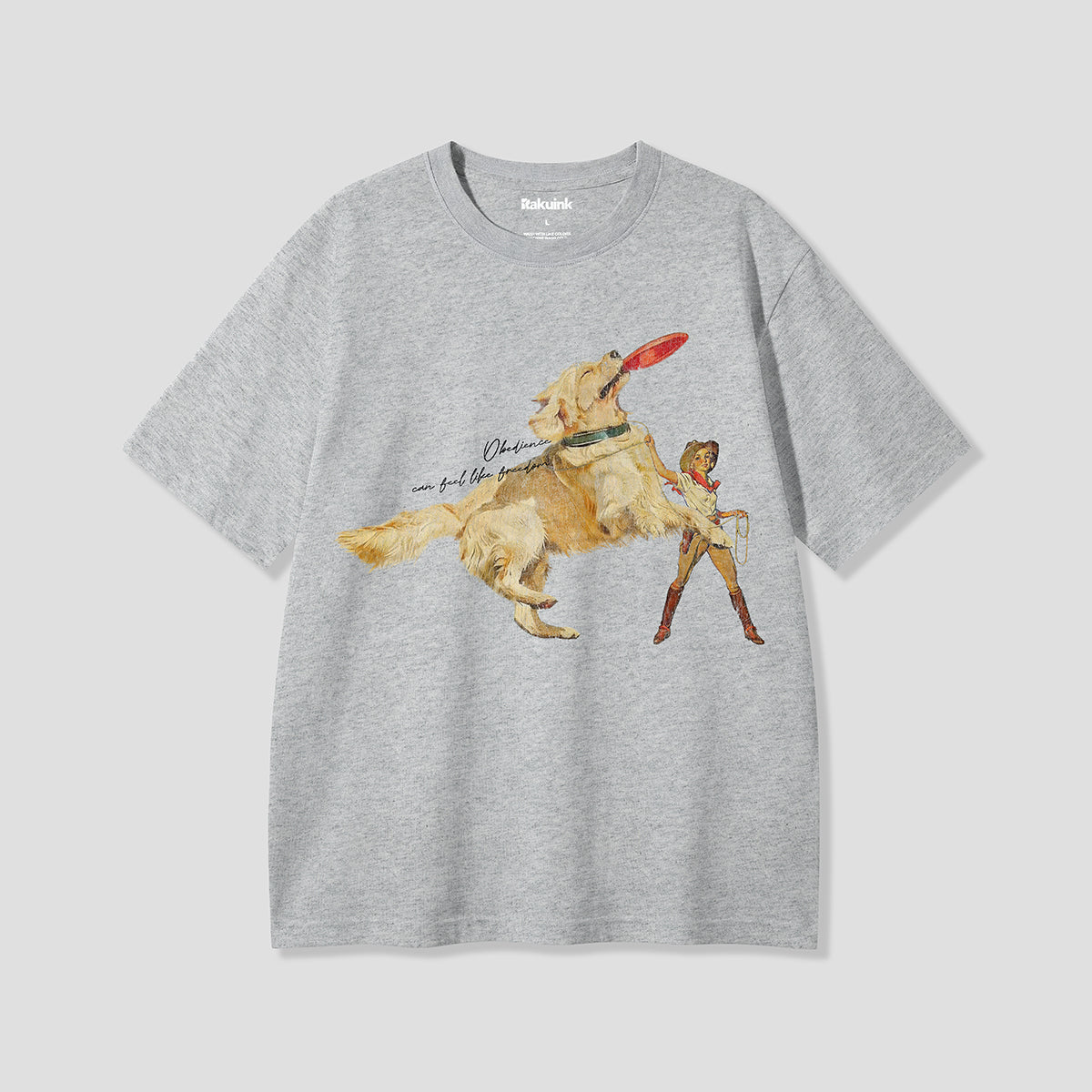 【予約】ドッグ×カウガール グラフィックTシャツ