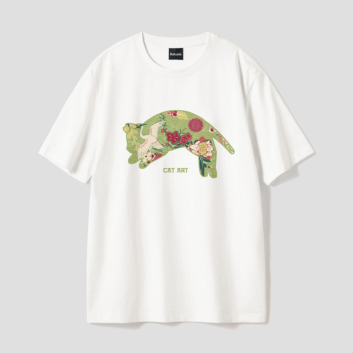 和風猫物語｜キャットアート浮世絵Tシャツ