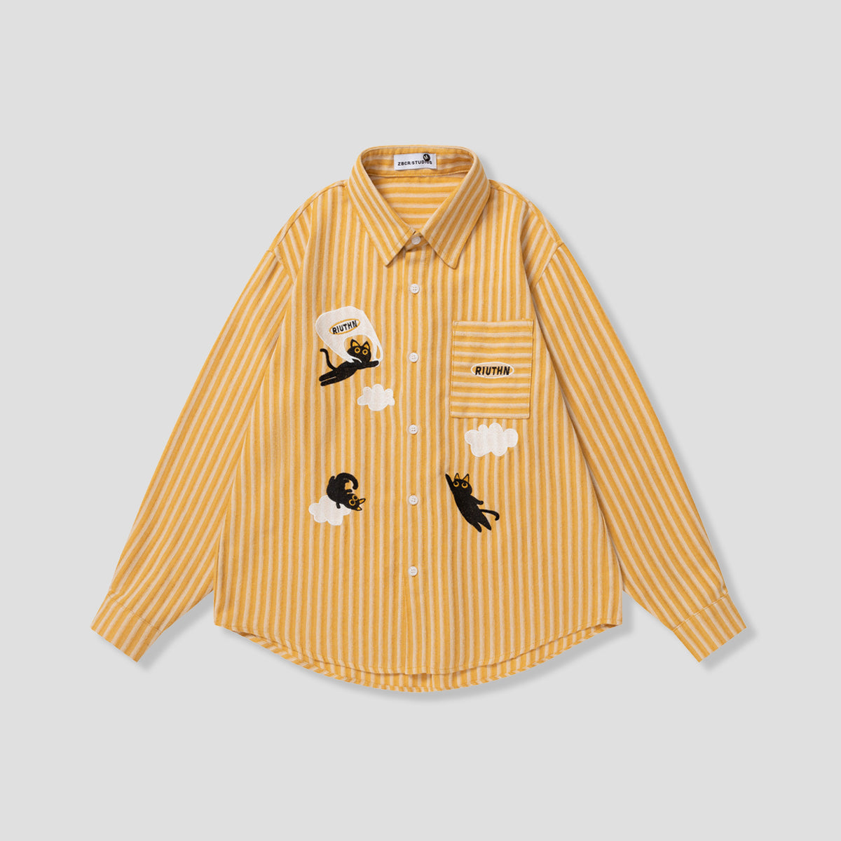 フライングキャット ストライプシャツ