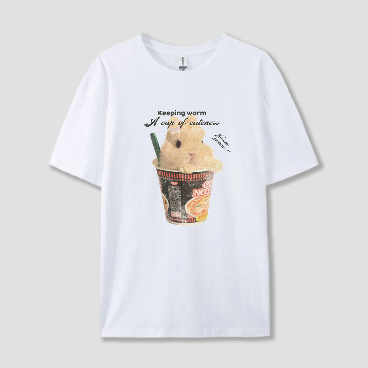 【予約】カップヌードルうさぎ グラフィックTシャツ