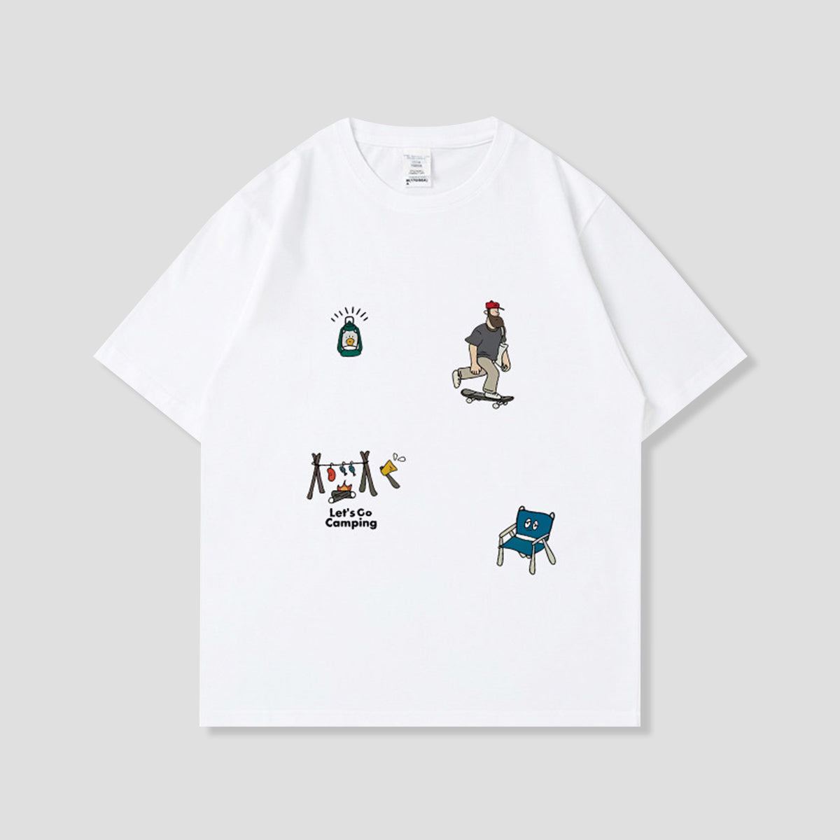 キャンプミックス グラフィックTシャツ