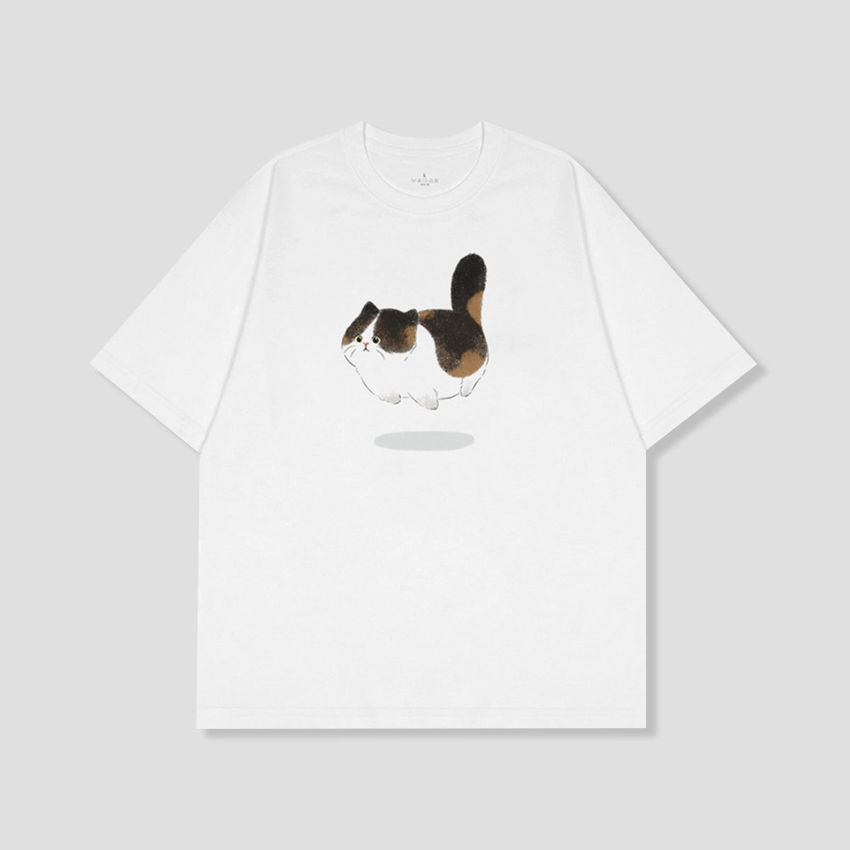ぽて猫フロート グラフィックTシャツ