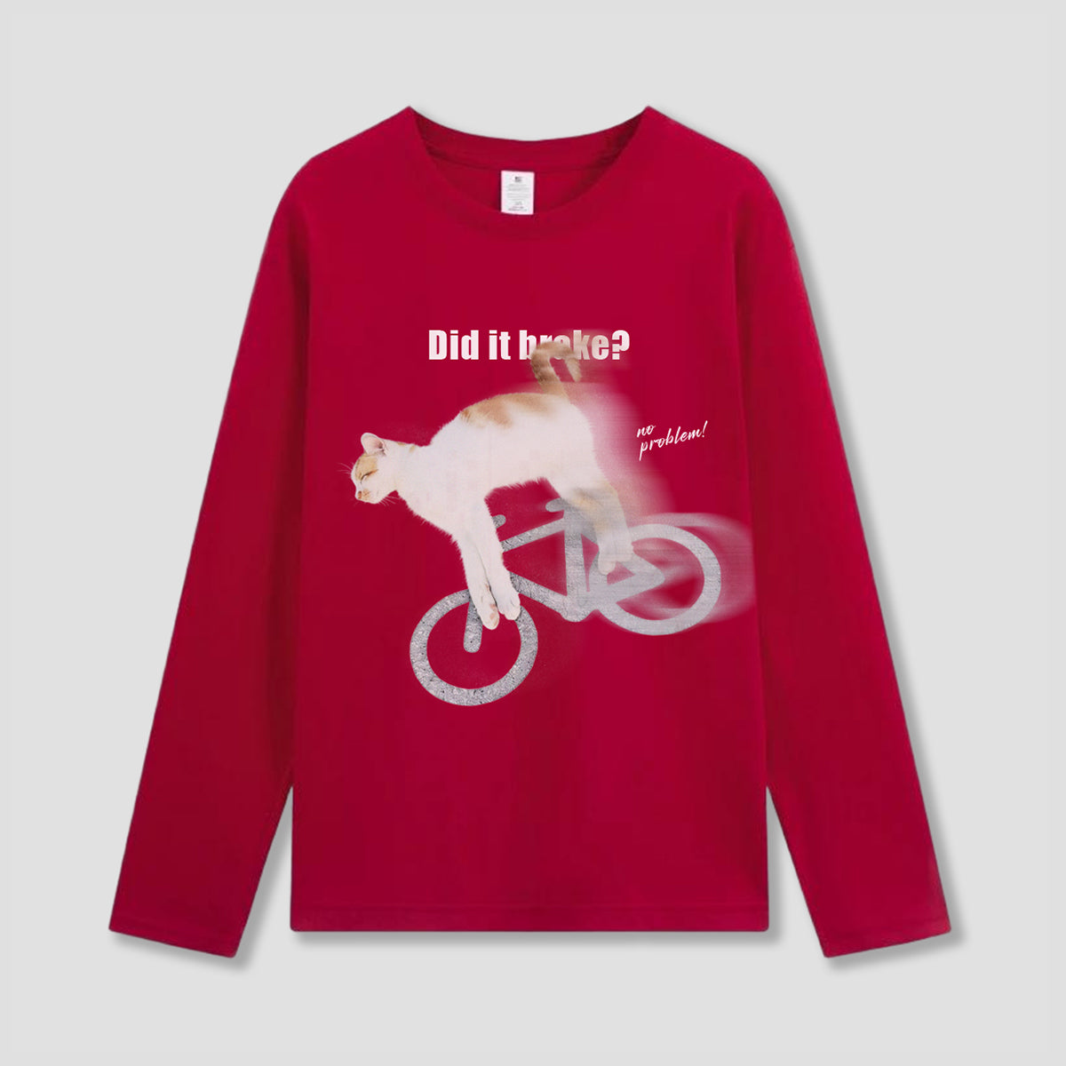 【予約】Did it break? キャット バイク ロングスリーブ