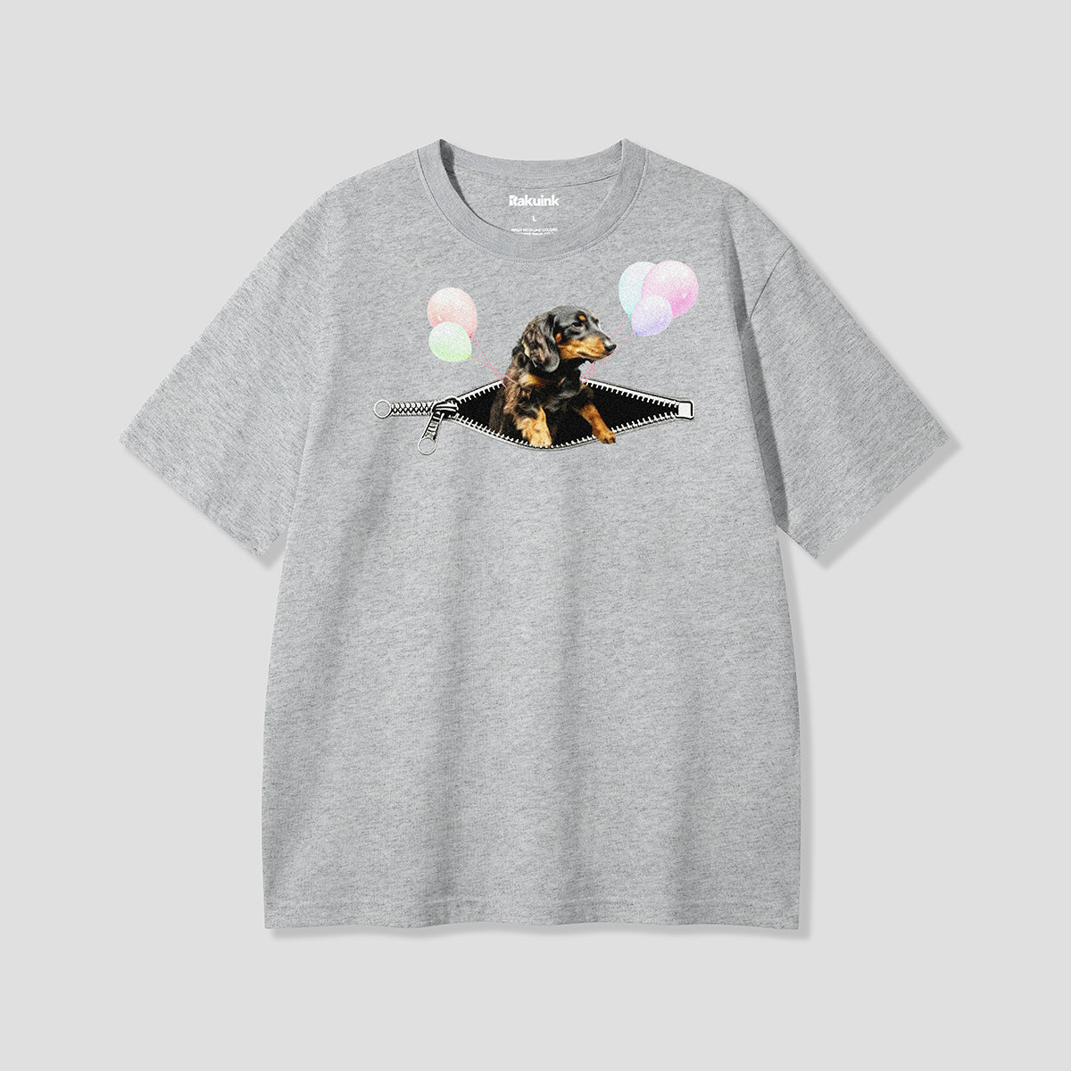 【予約】ジップバルーンドッグ グラフィックTシャツ