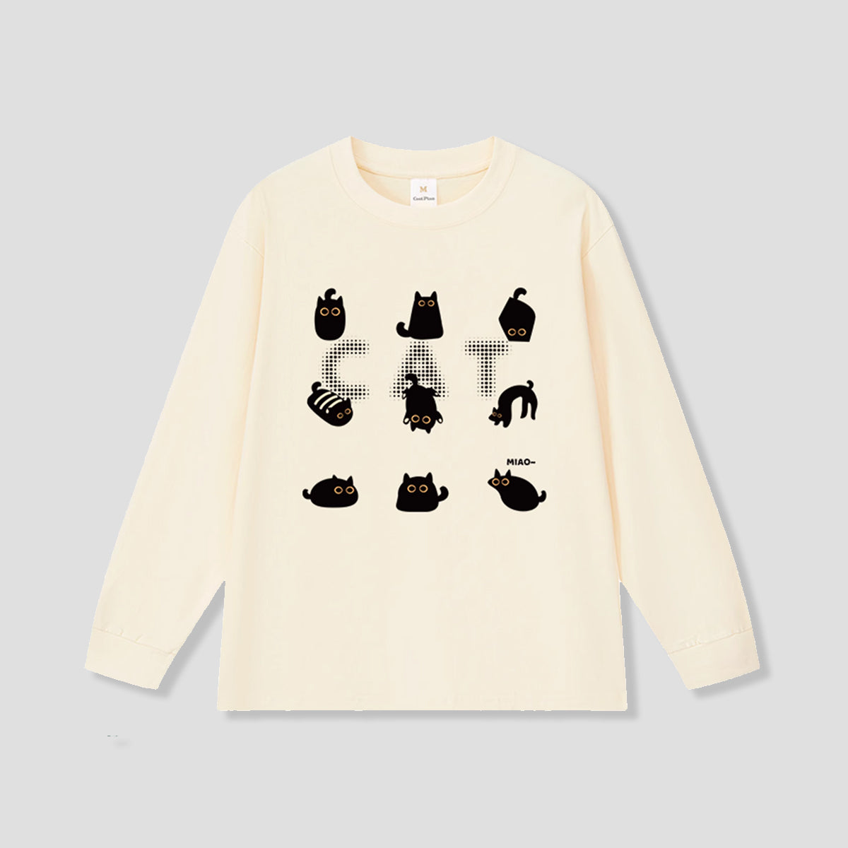 キャットモード ロングスリーブTシャツ – RakuInk