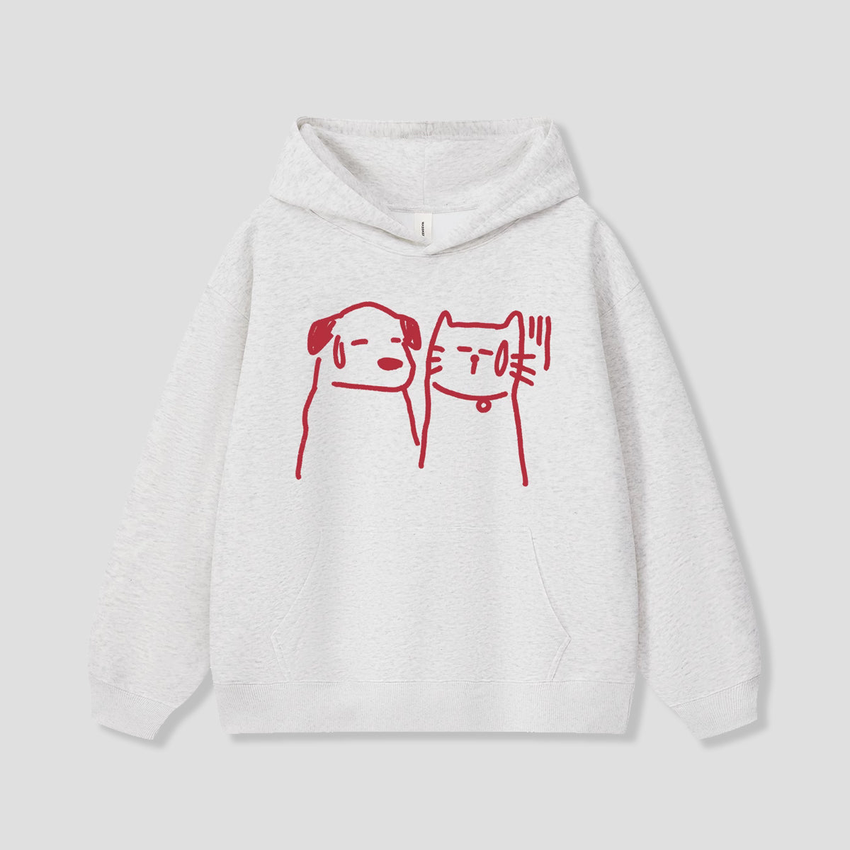 「だいじょうぶ、たぶんね。」犬猫パーカー