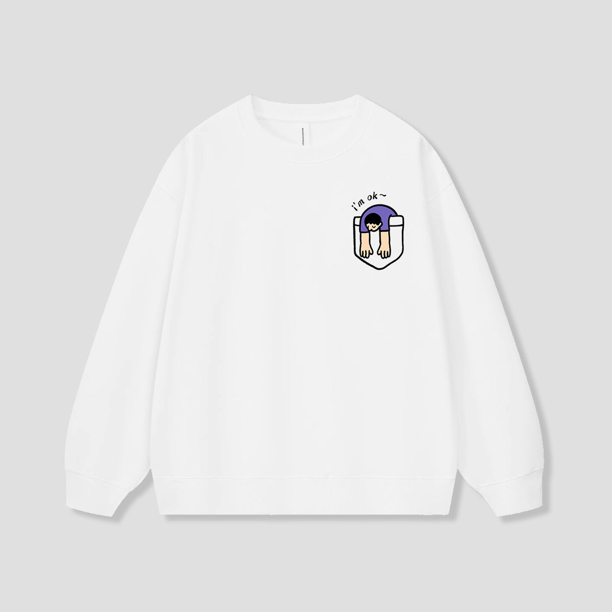 i’m ok~ デザインスウェット