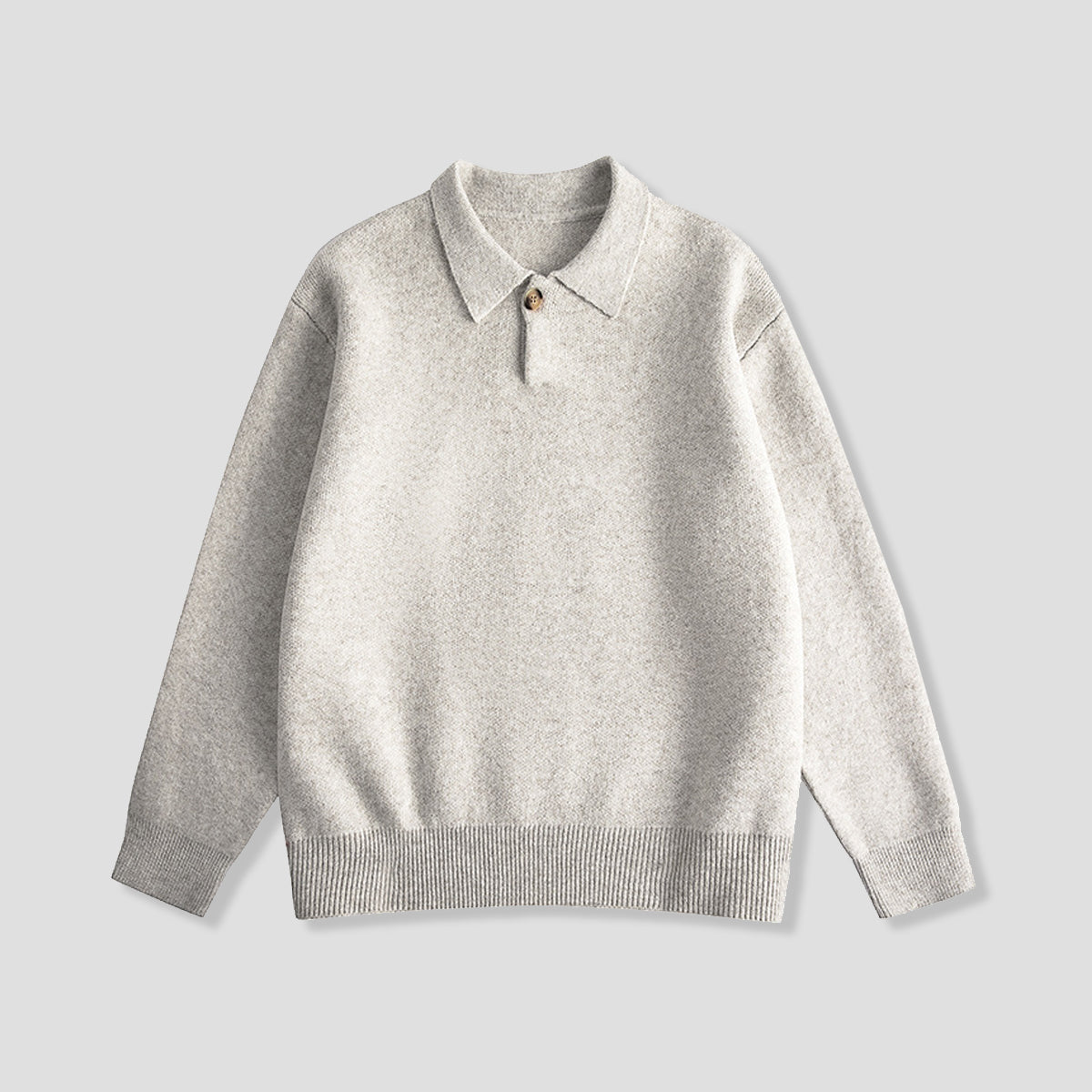 ソフトポロ ニットトップ