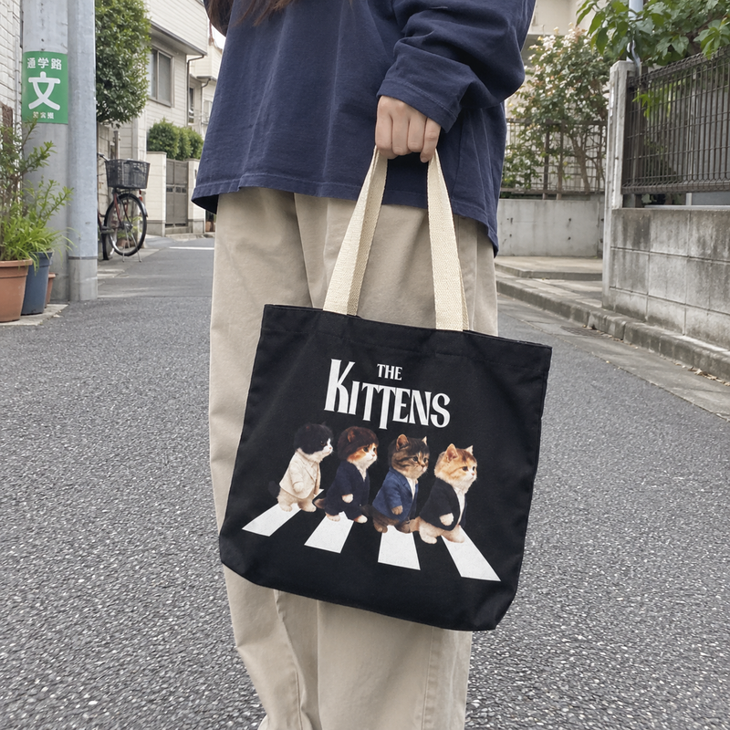 THE KITTENS｜キャットウォーク トートバッグ