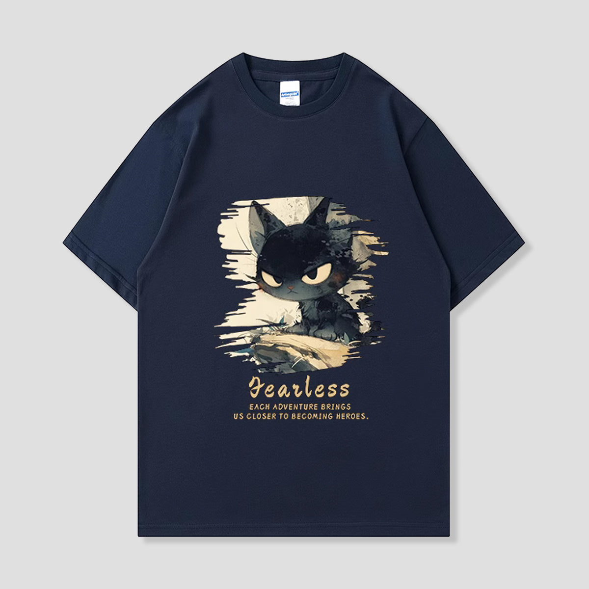 フィアレス・キャットヒーローTシャツ