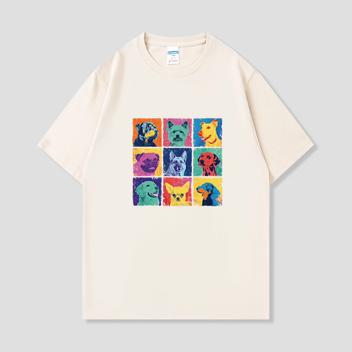 ドッグ・ポップ・ポートレートTシャツ