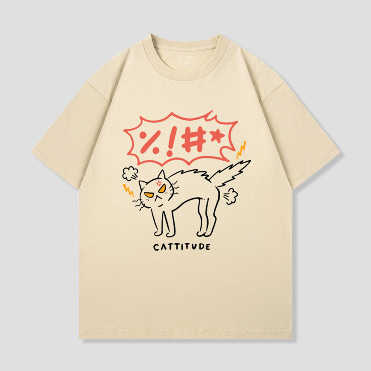 ブチギレにゃんこTシャツ