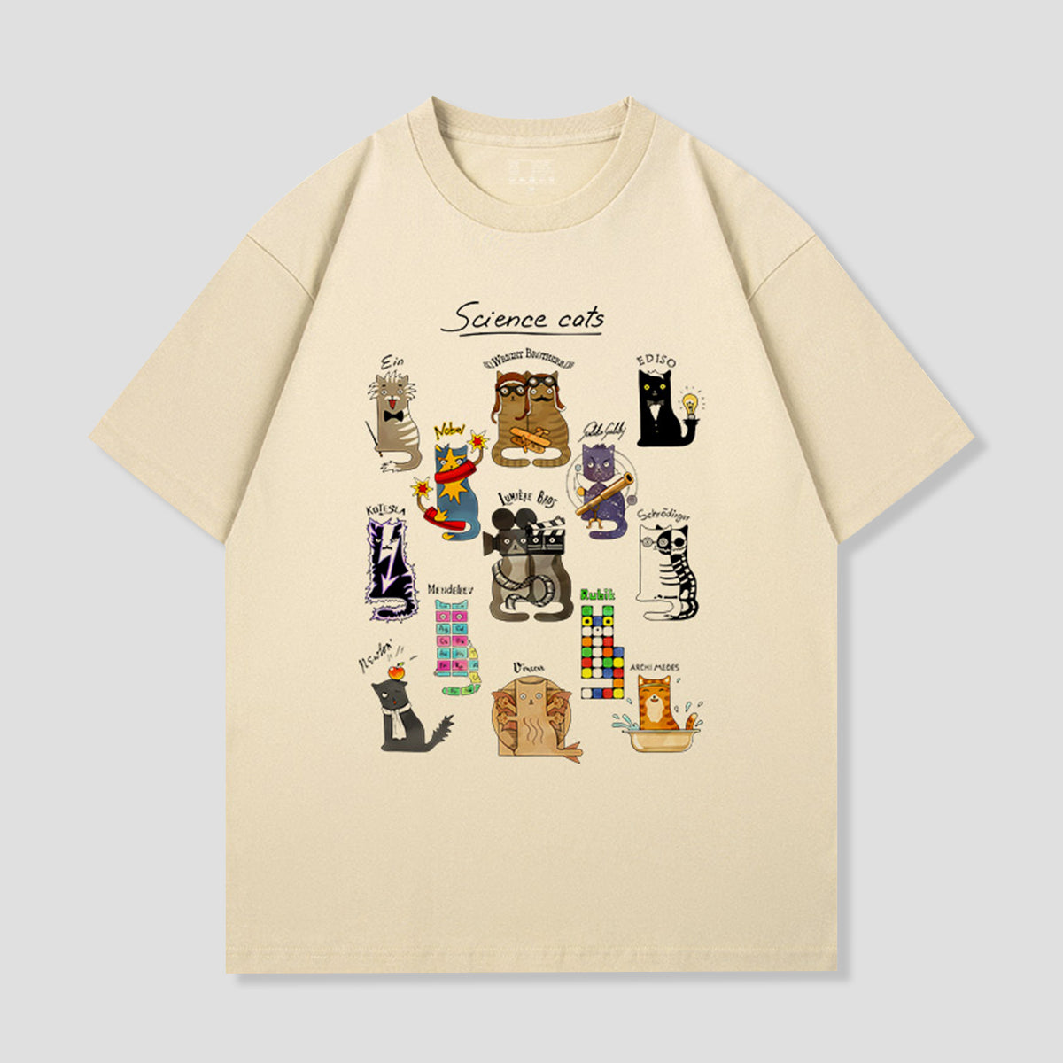 サイエンスキャットTシャツ