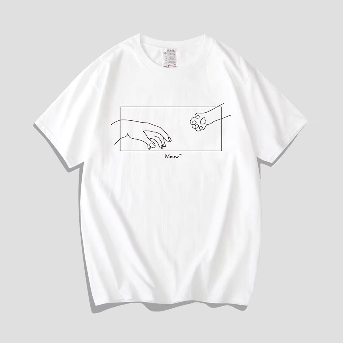 猫の手のミケランジェロTシャツ