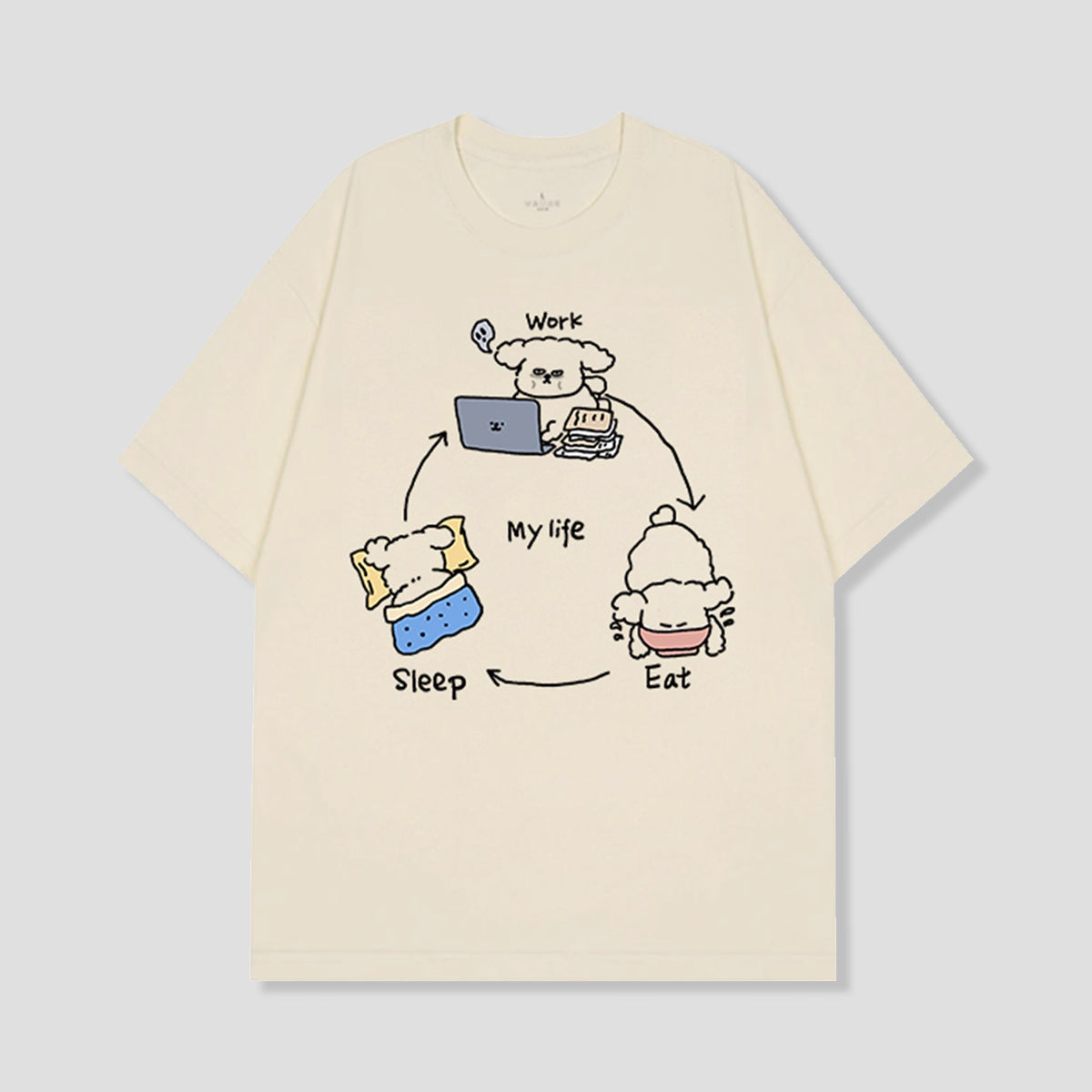 マイライフドッグTシャツ
