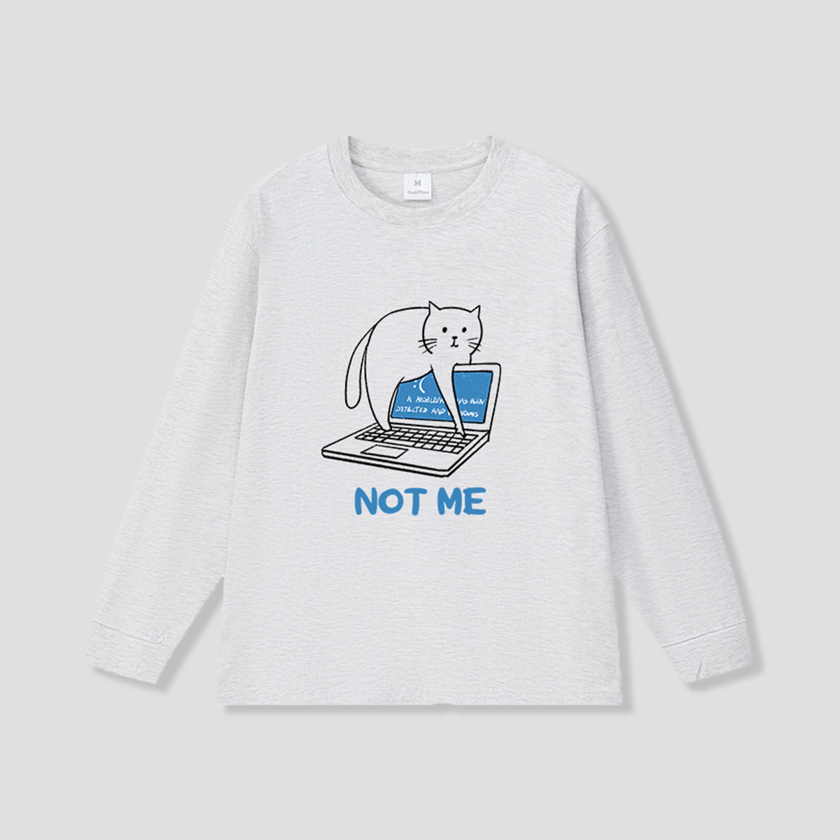 NOT ME ロングスリーブTシャツ