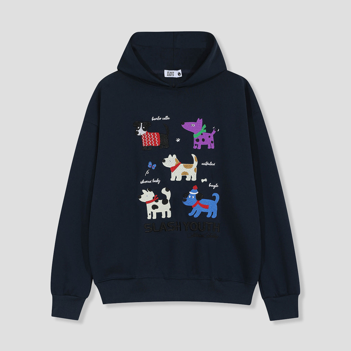 カラフルドッグス パーカー