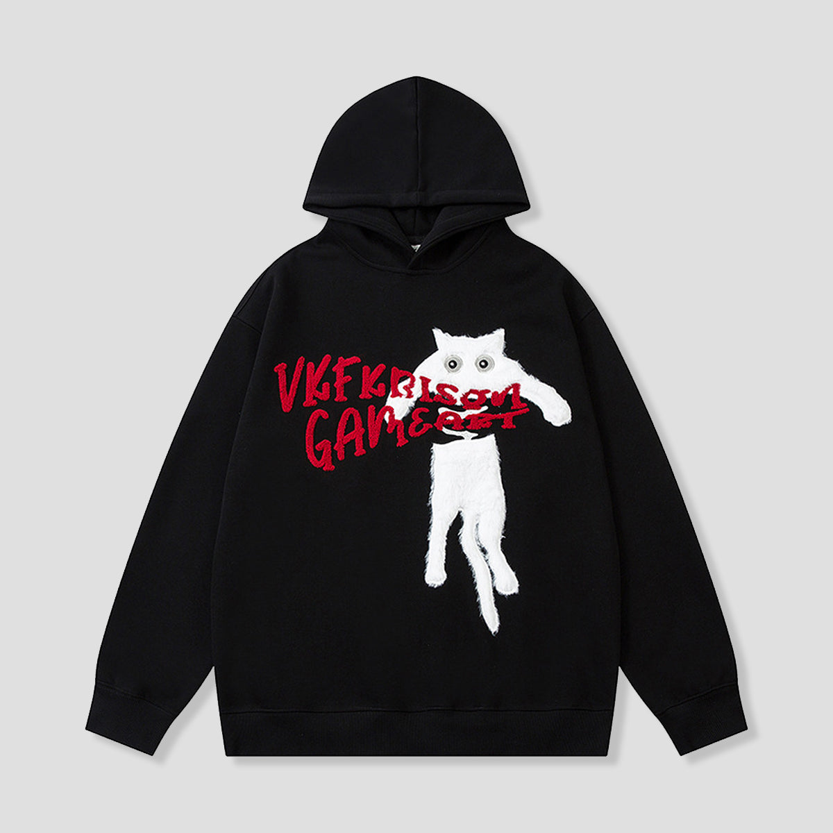 THE MUSEUM VISITOR グラフィティパーカー THE MUSEUM VISITOR(ザミュージアムビジター)のメンズ パーカー