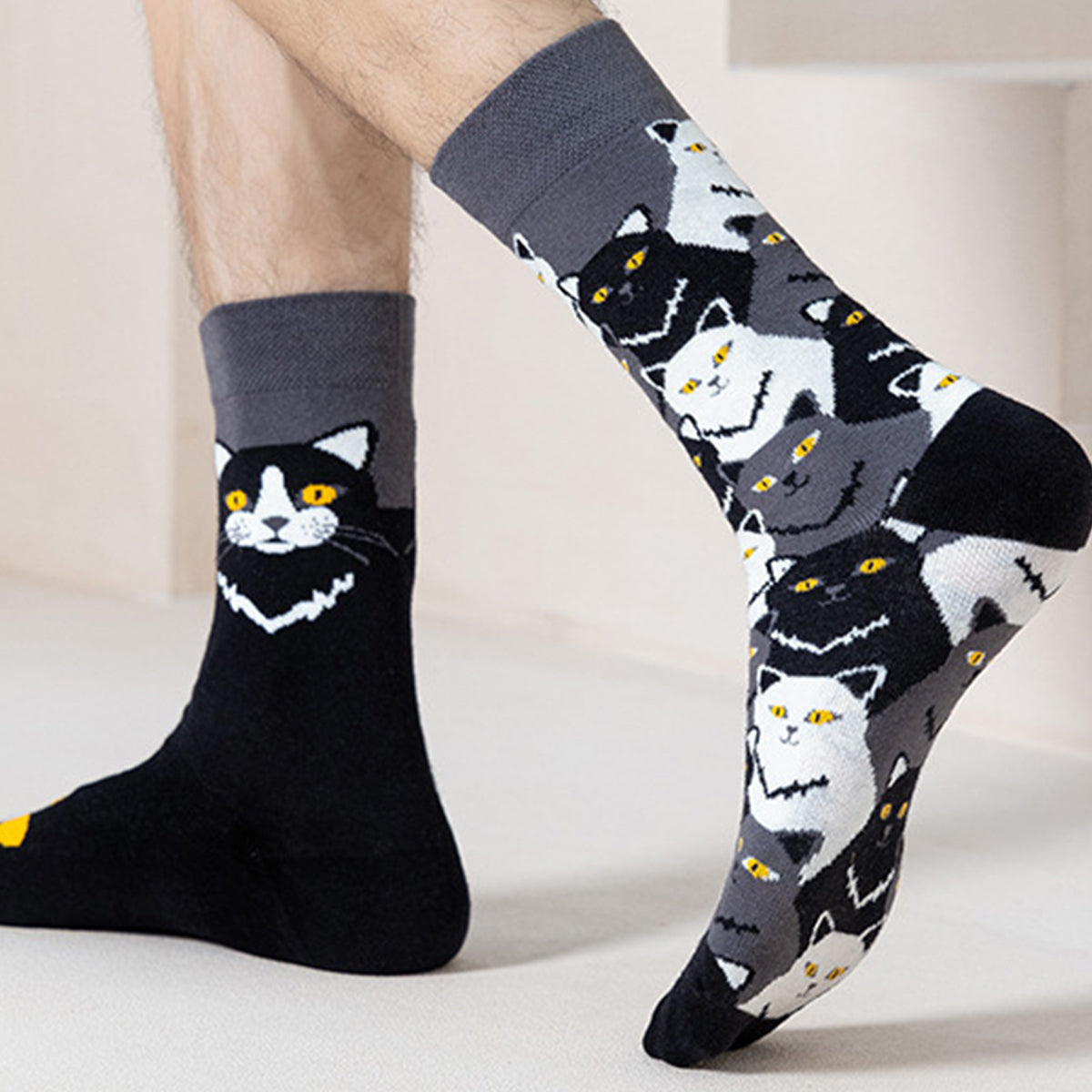 ブライスアウトフィット ハチワレネコニットとパンツセット アイボリー