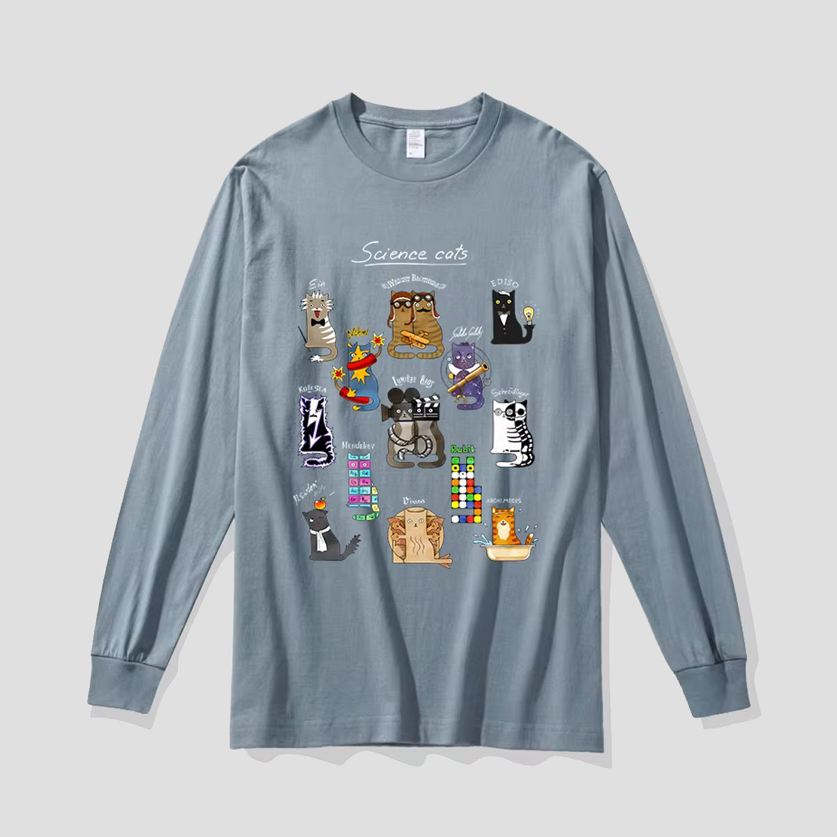 サイエンスキャット ロングスリーブTシャツ