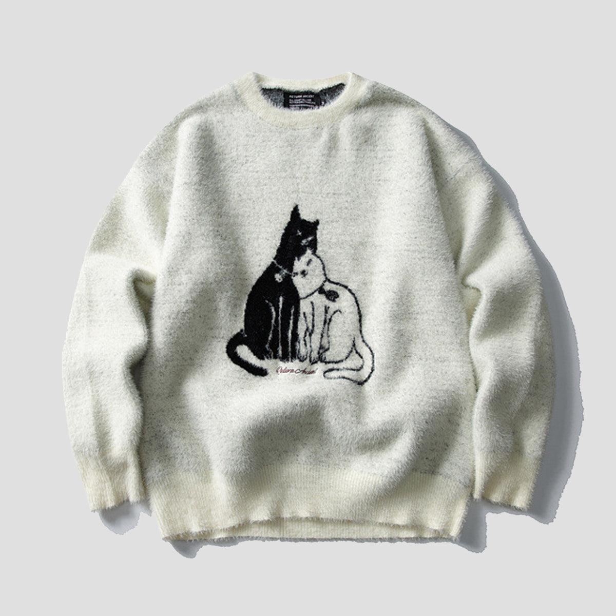 キャットグラフィック ニット