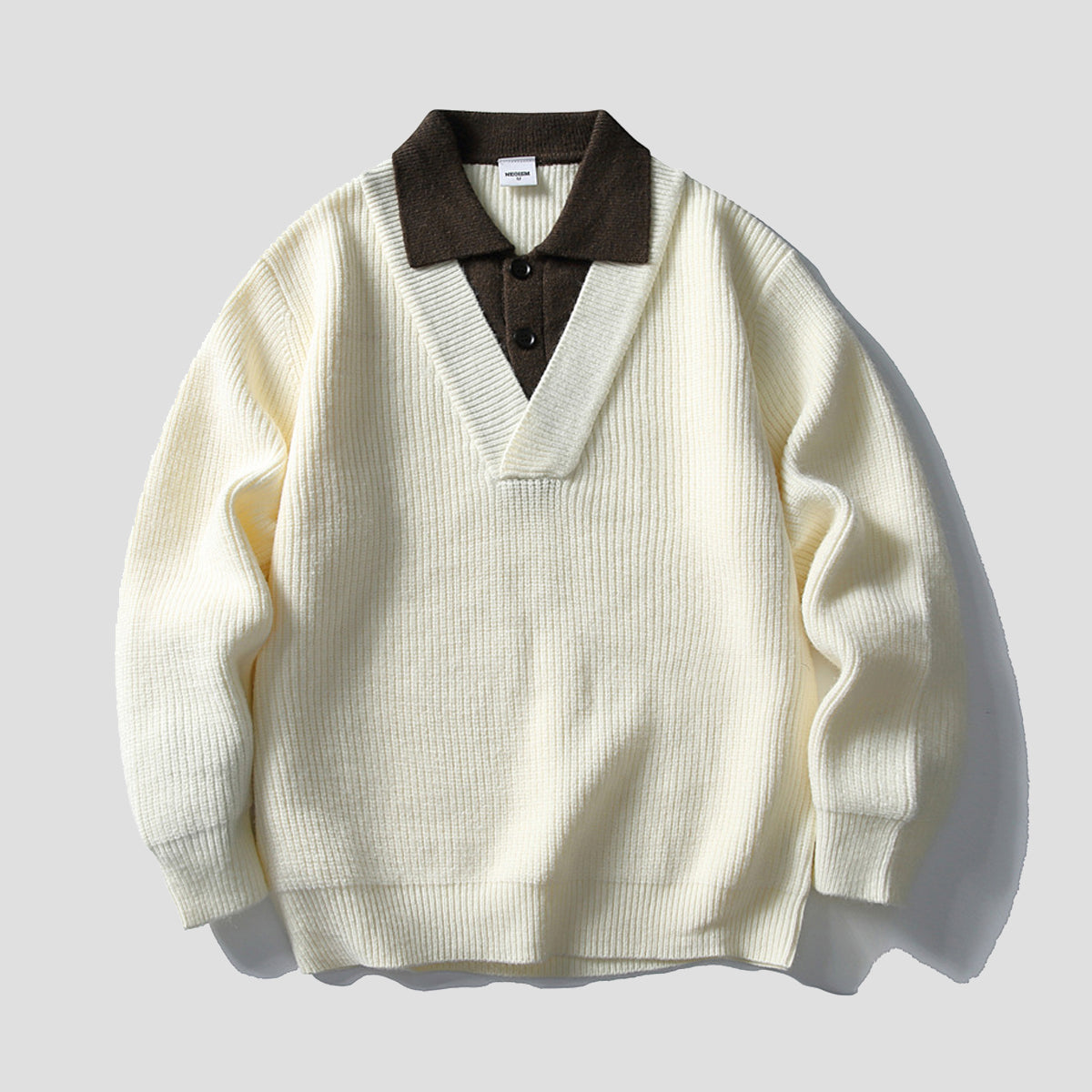 カラーレイヤード ニットポロTシャツ – RakuInk