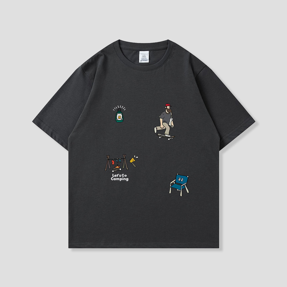 キャンプミックス グラフィックTシャツ
