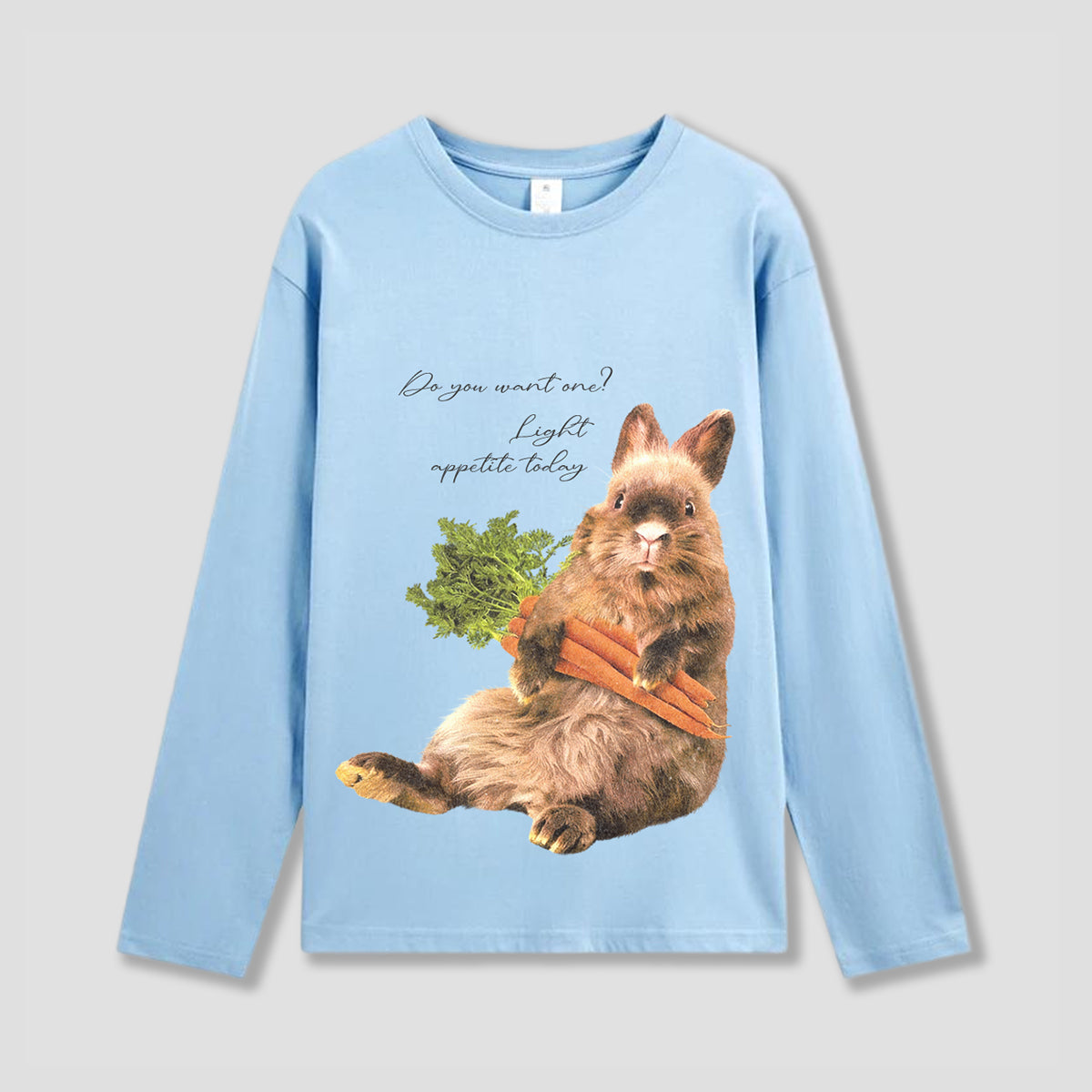 【予約】キャロット泥棒ラビット グラフィック ロングスリーブ