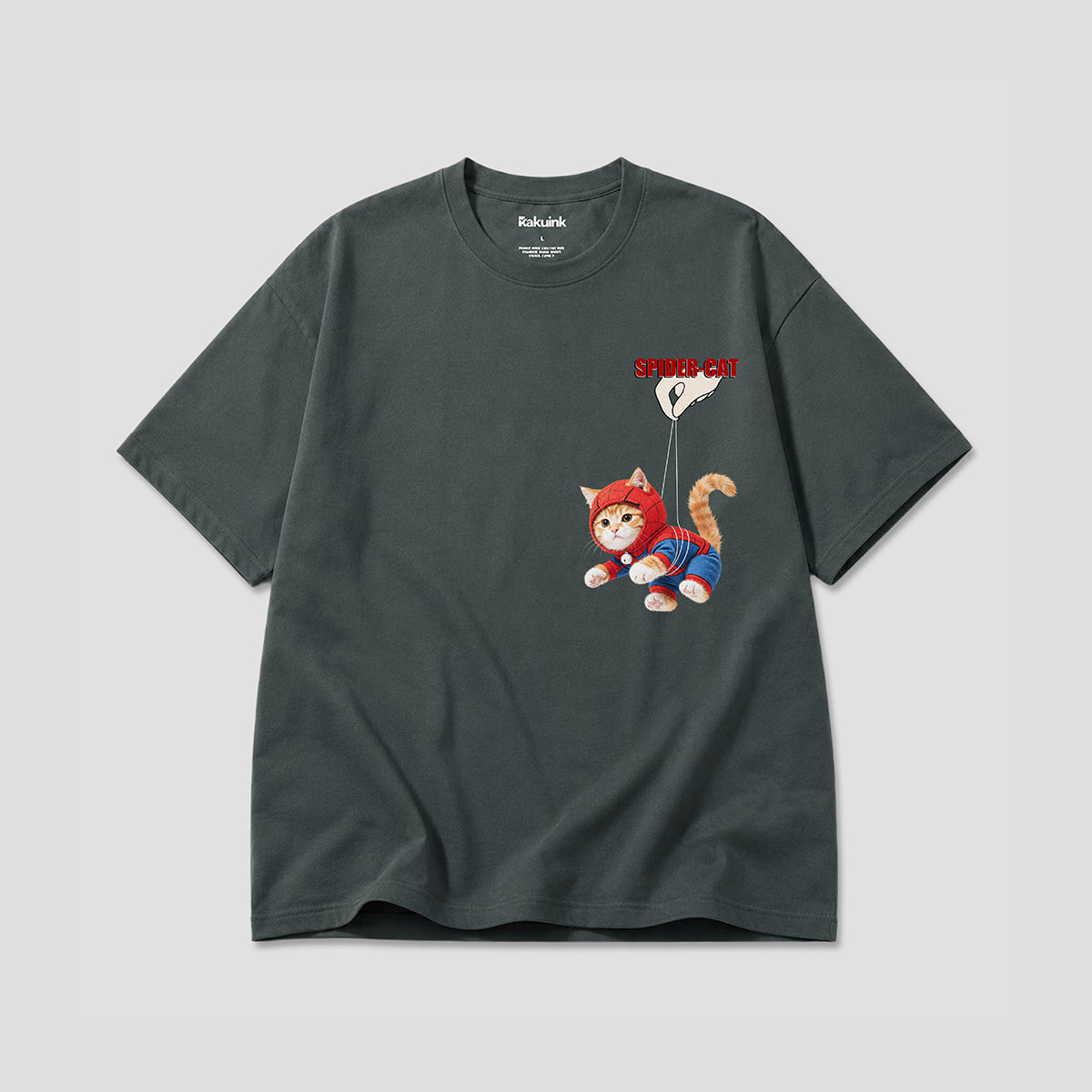 【予約】スパイダーキャット グラフィックTシャツ