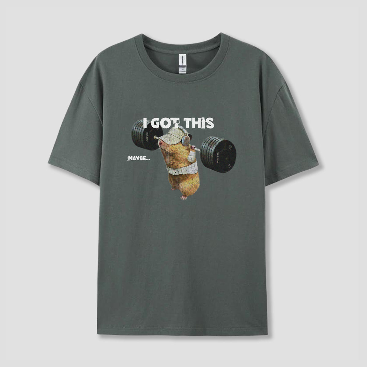 【予約】パワーリフター ハムスター グラフィックTシャツ