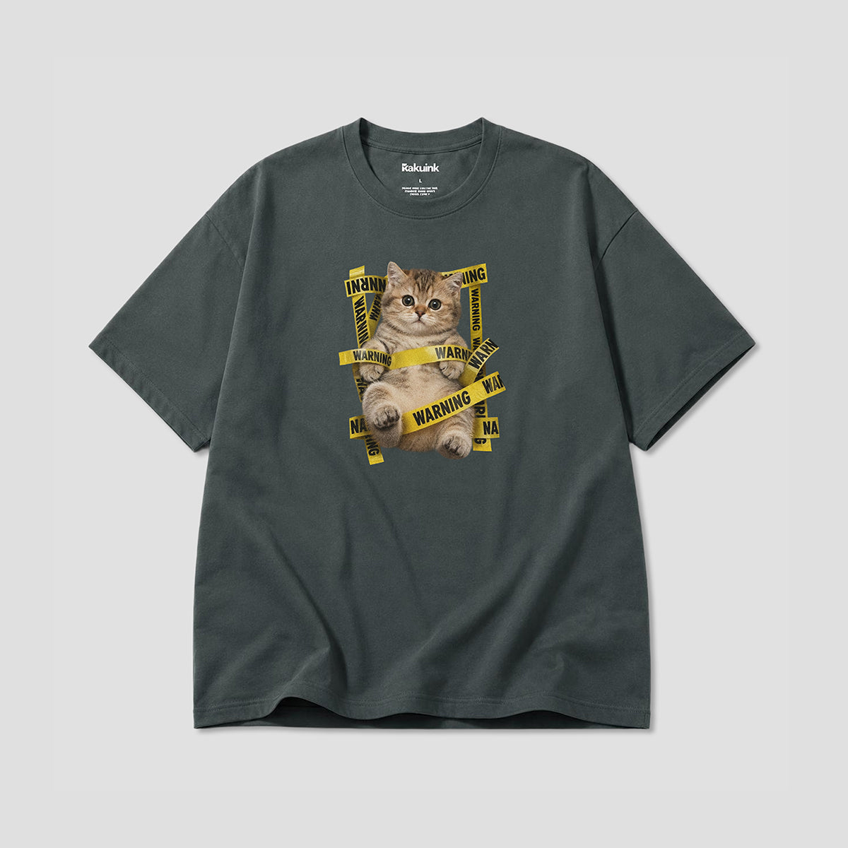 【予約】こねこ警報 グラフィックTシャツ
