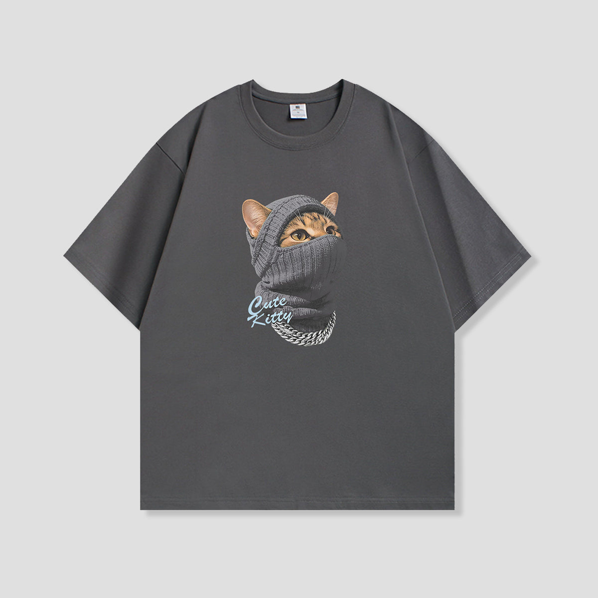 バラクラバキャット グラフィックTシャツ