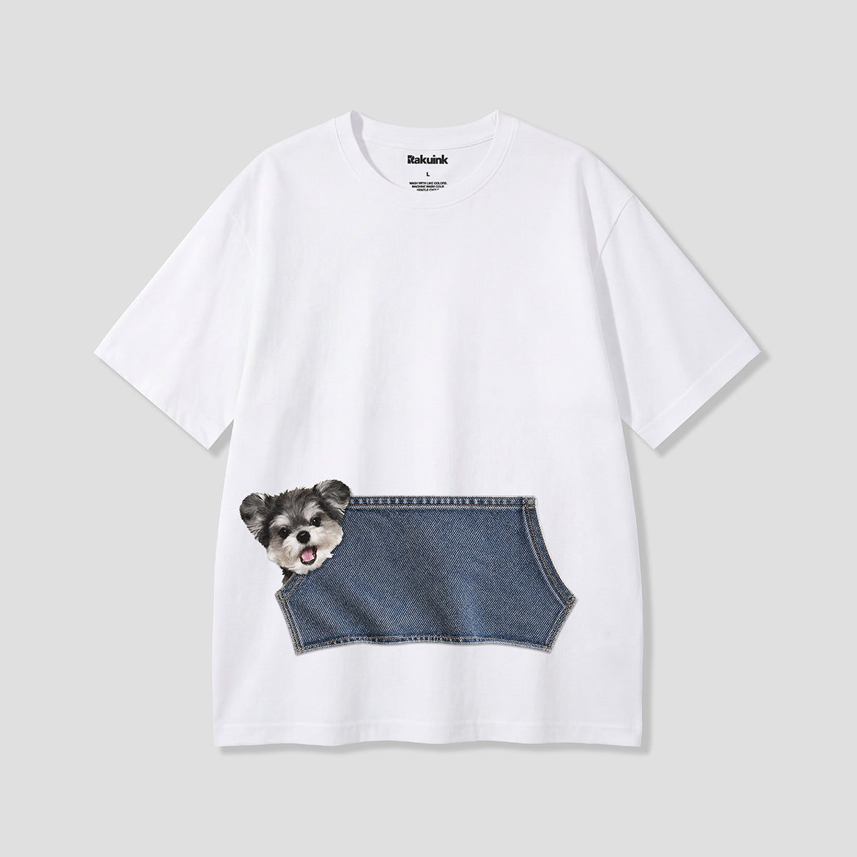 【予約】ポケットインシュナウザー グラフィックTシャツ