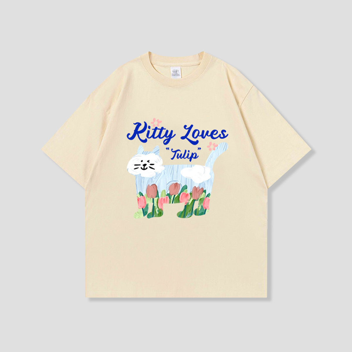 キティチューリップ グラフィックTシャツ