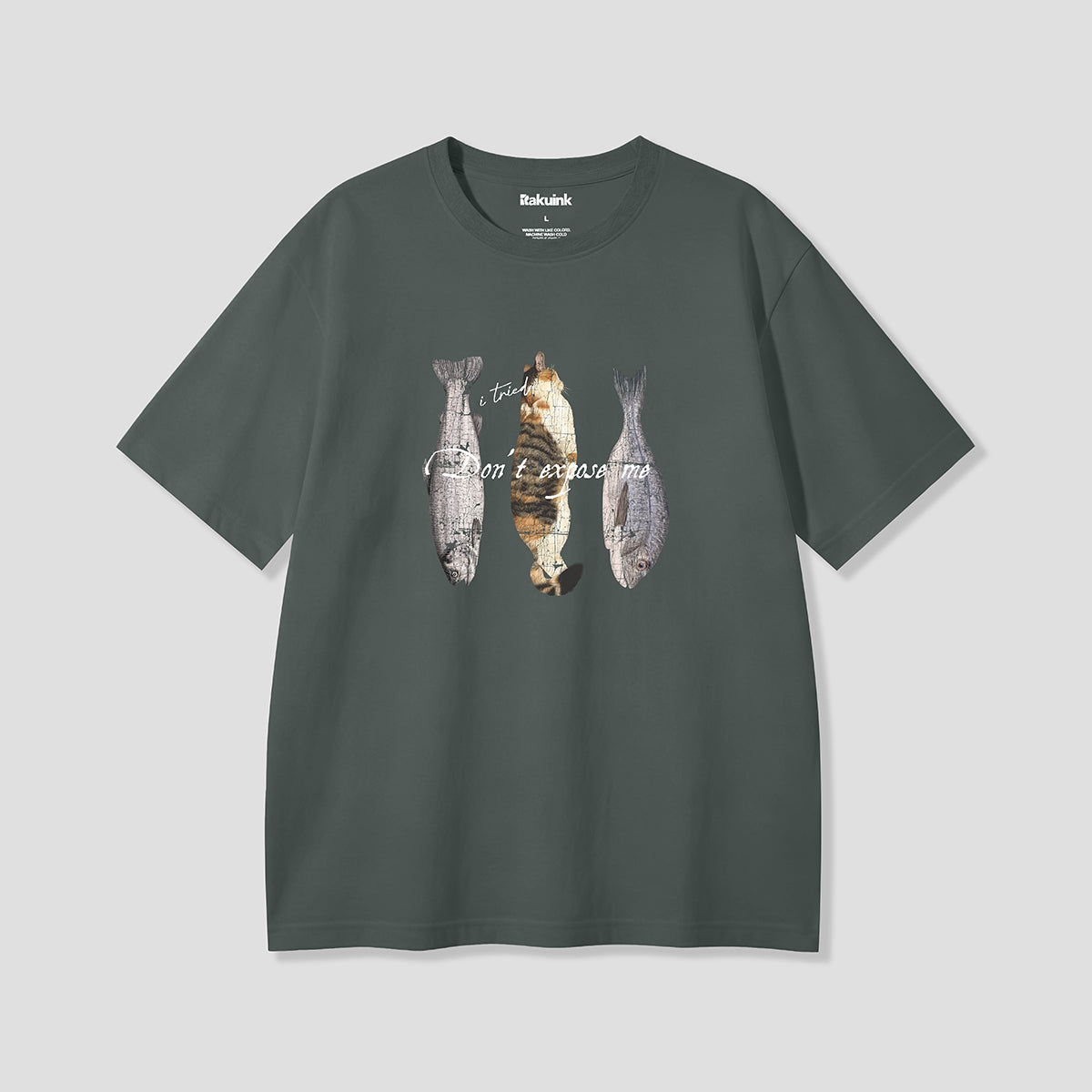 【予約】フィッシュスワップキャット グラフィックTシャツ