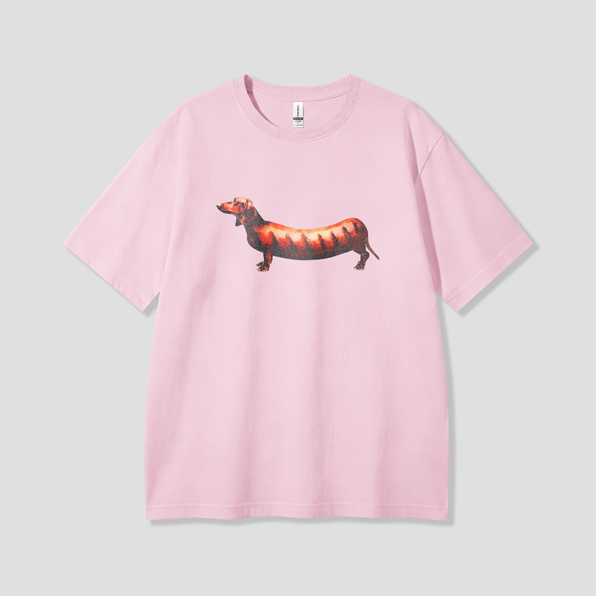 【予約】ちょいアツ ダックスフンドプリントTシャツ