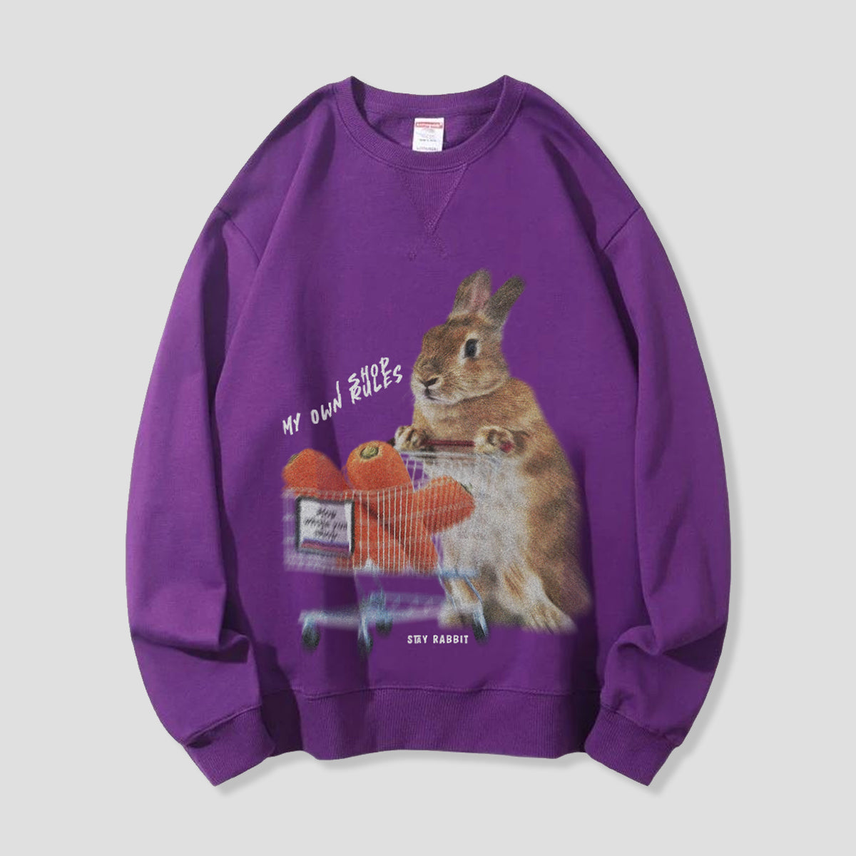 【予約】MY OWN RULES ショッピングラビット スウェット