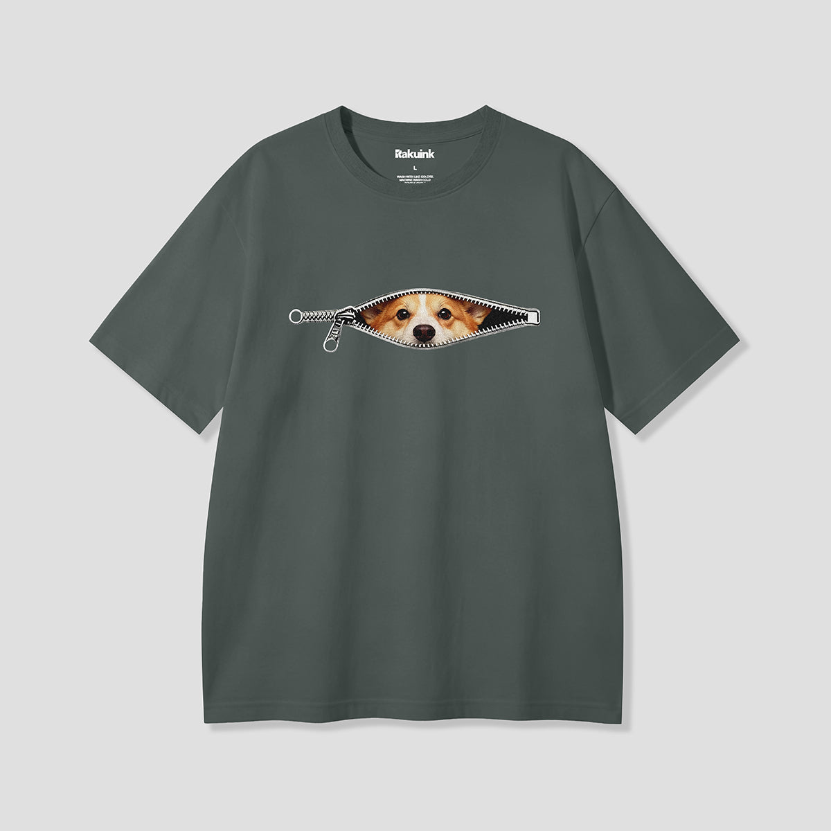 【予約】ジップインコーギー グラフィックTシャツ