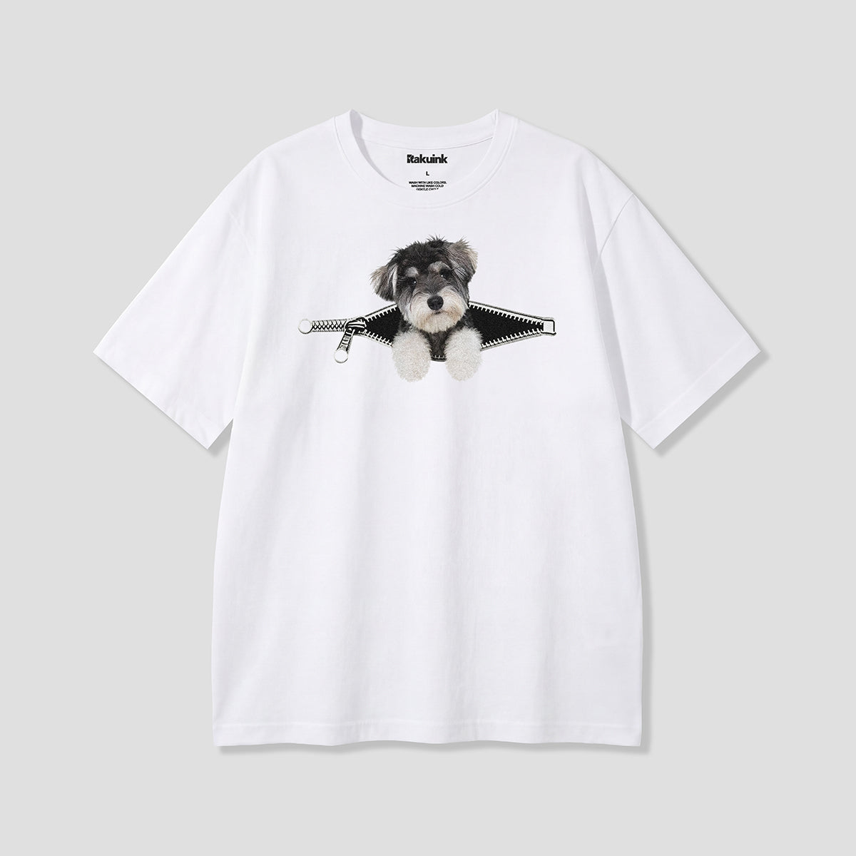 【予約】ジップアウトシュナウザー グラフィックTシャツ