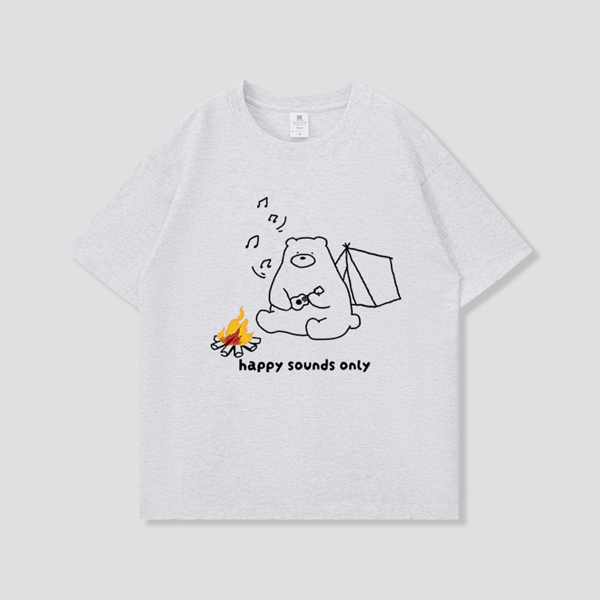 ハッピーサウンズベア グラフィックTシャツ