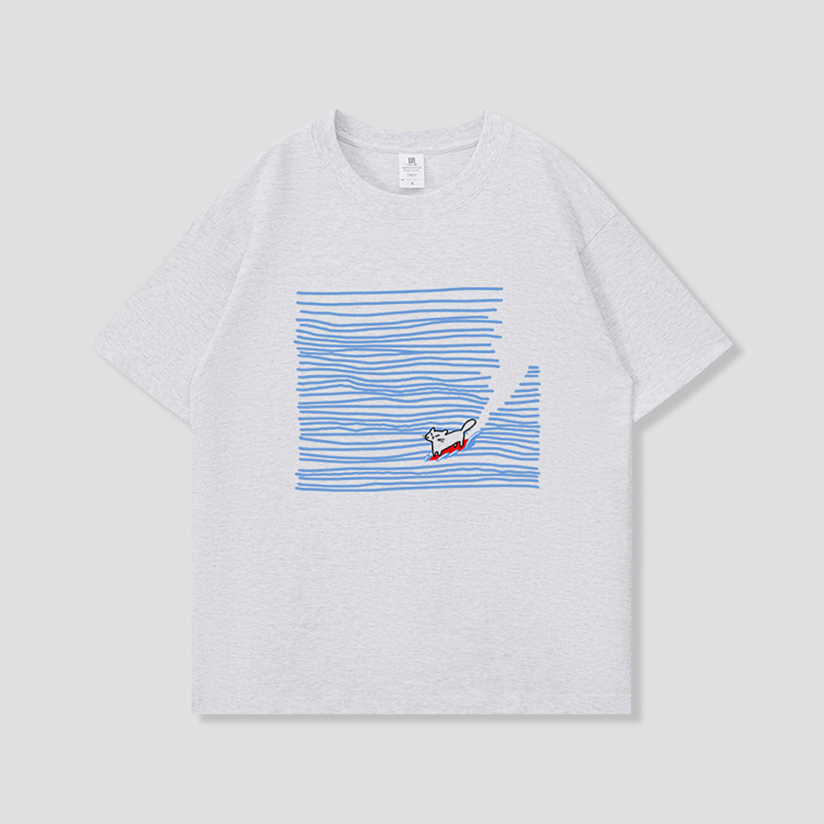 サーフアウトキャット グラフィックTシャツ