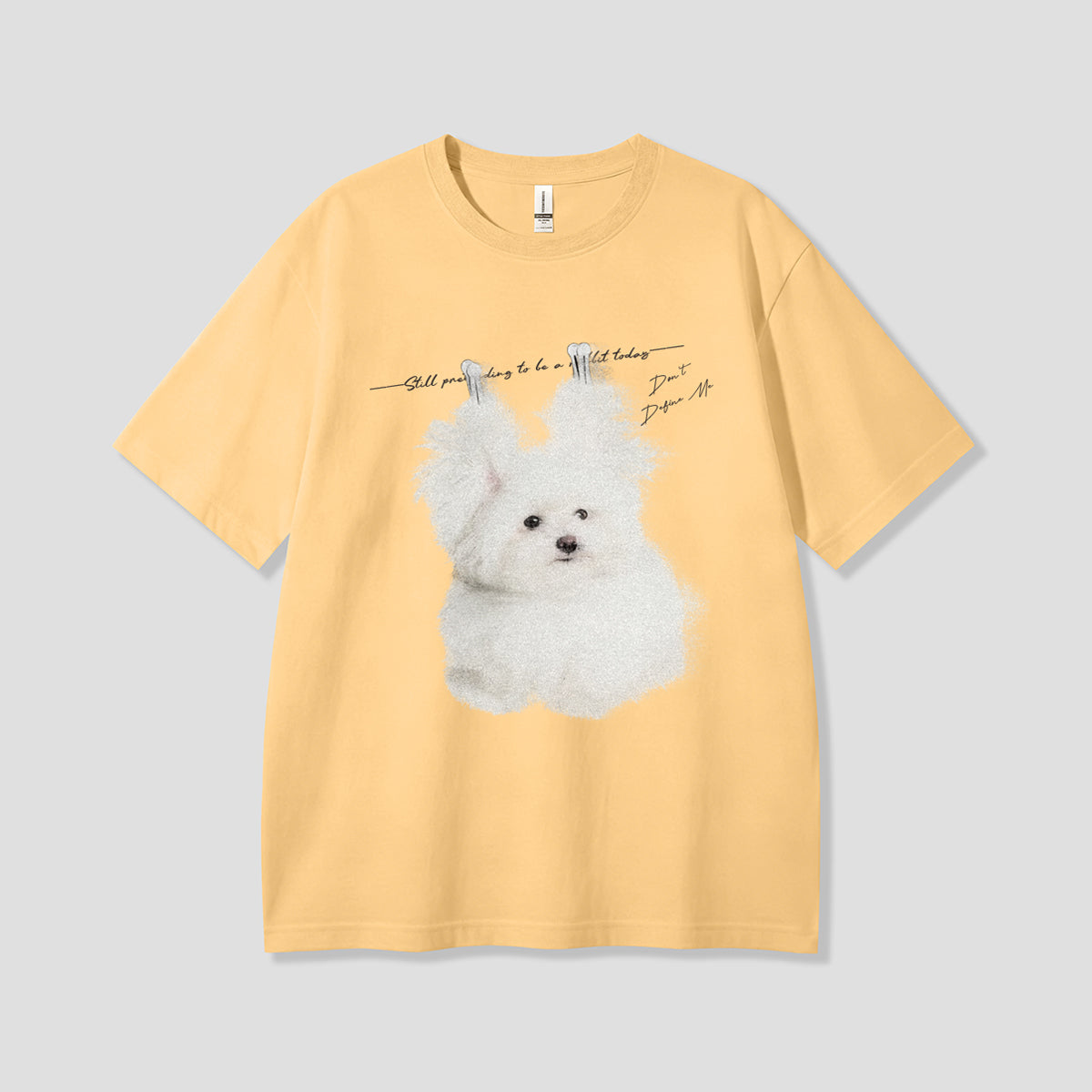 【予約】フワフワバニーイヤードッグ Tシャツ