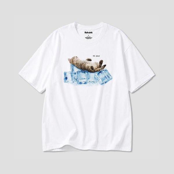 【予約】ひんやりキャット グラフィックTシャツ